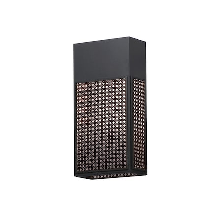 Maxim Lighting Lattice 16 LED Outdoor Sconce Dark Sky 54804BK